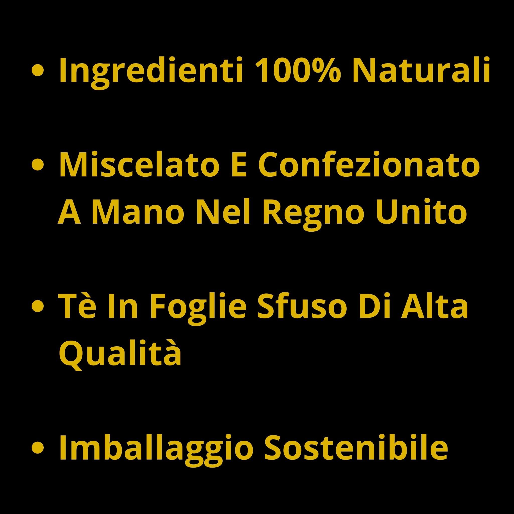 Tè Zenzero e Citronella, Tè alle Erbe Sfuso, Camellios (1kg)