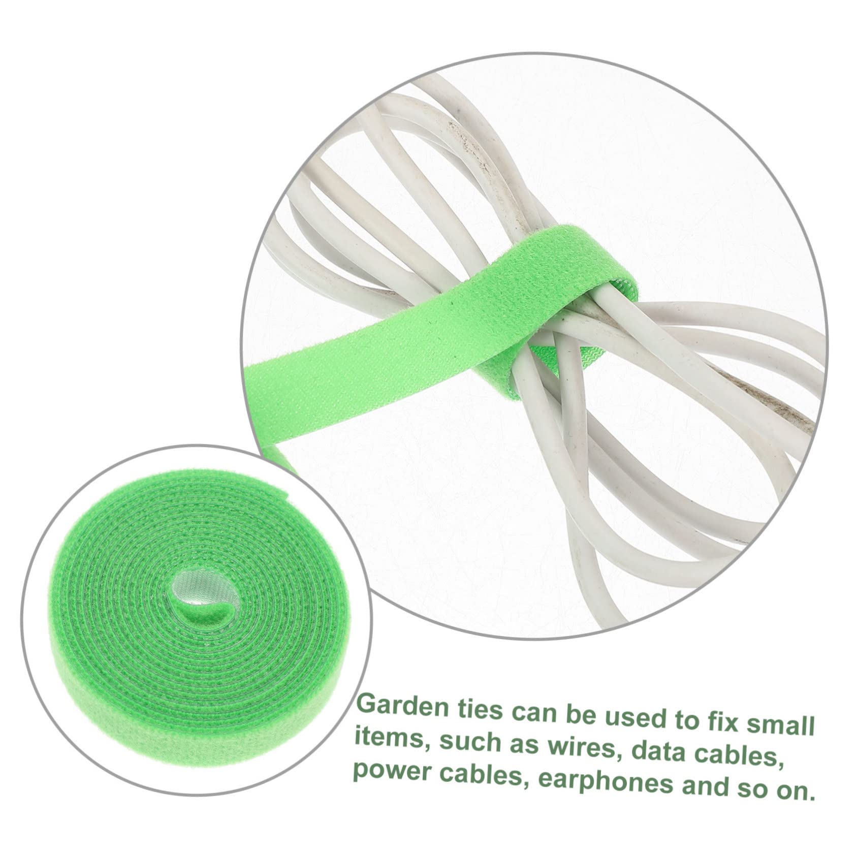 BESTonZON 4 Set Fissaggio per Piante Legacci Resistente per Giardinaggio per Sostenere E Rami Condizioni Atmosferiche Avverse Flessibile E Riutilizzabile 4 * 4