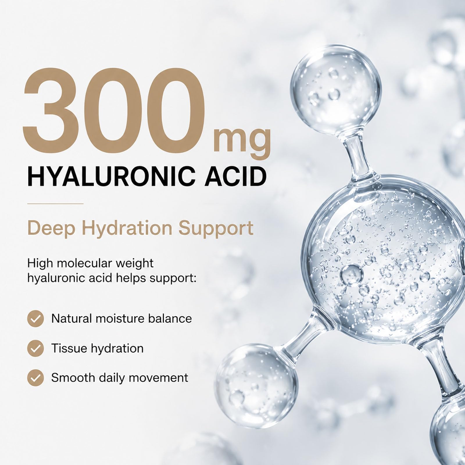 Release Supplement, Release Connective Tissue & Mobility Support Supplement with Hyaluronic Acid, Bamboo Silica, Serrapeptase, Boswellia, Bromelain & Gotu Kola, 120 Capsules — Amazon image 3