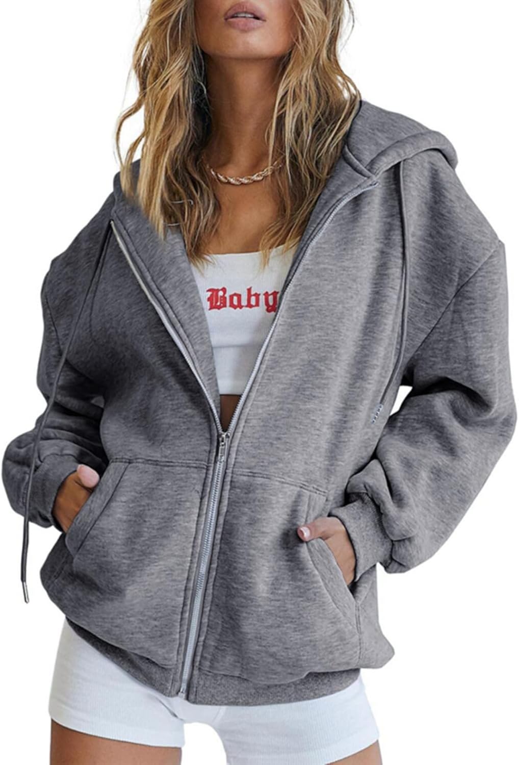 Women's Zip Up Hoodies Oversized Sweatshirt Teen Nigeria Ubuy