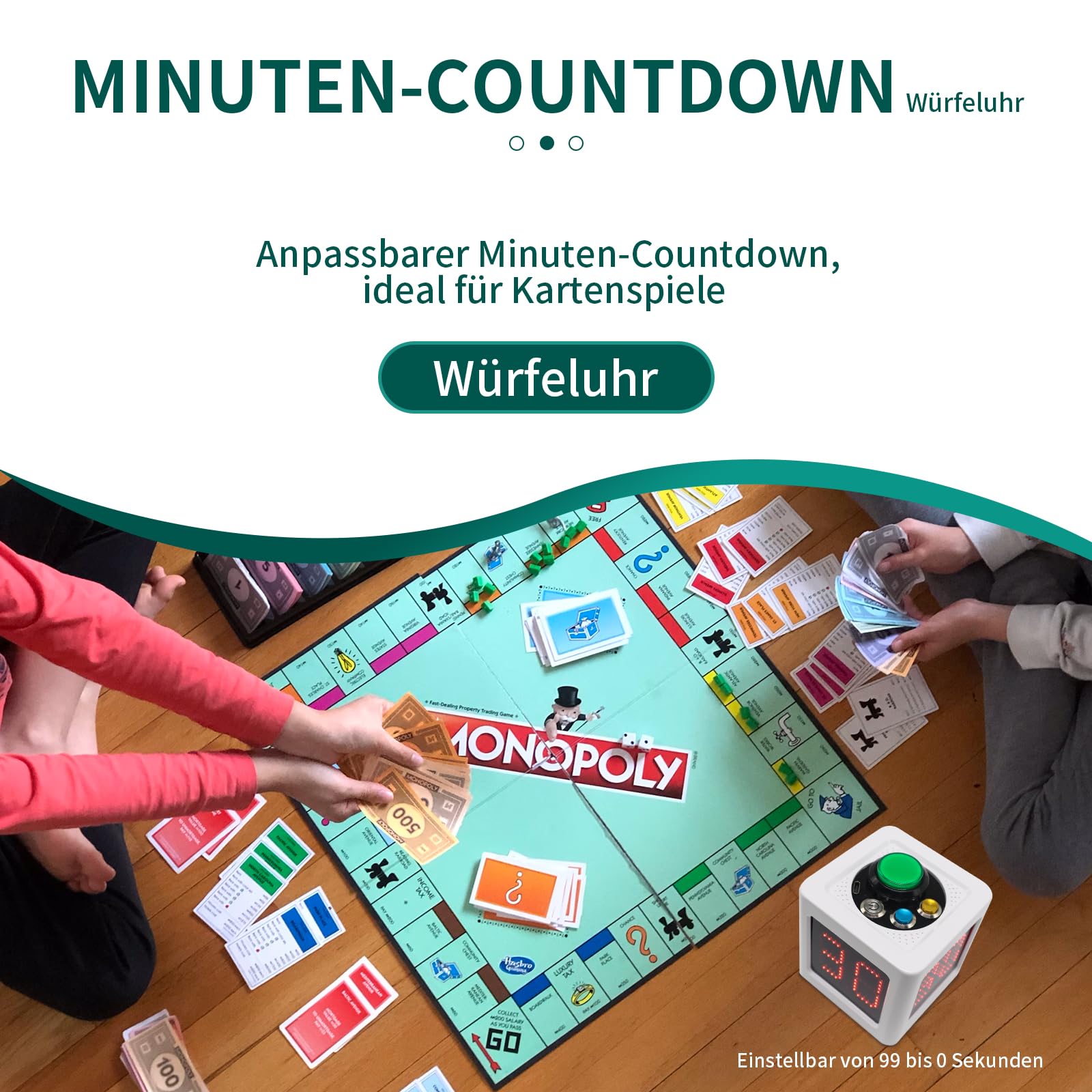 Amazon.co.jp: GANXIN ポーカーショットクロック 秒カウントダウン