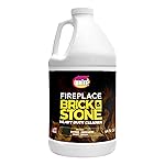Quick \'n Brite Fireplace Gel Cleaner for Brick, Stone, Rock, Tile, and Marble, Nonabrasive Fireplace Cleaner, Made in the USA, 64oz