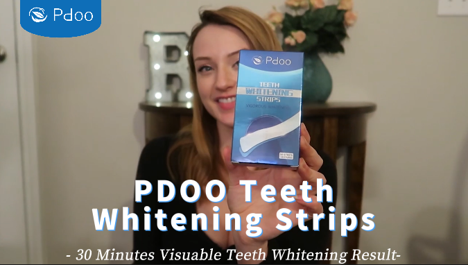 CHOOSE Professional PDOO Teeth Whitening Strips! on Amazon Live