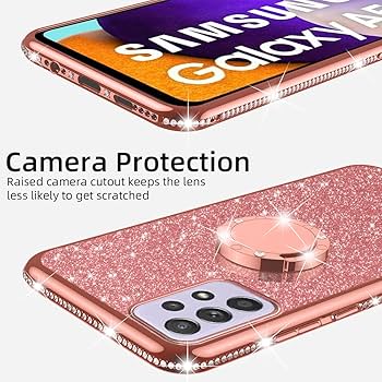Amazon.com: nancheng for Samsung Galaxy A52 5G Case, Glitter
