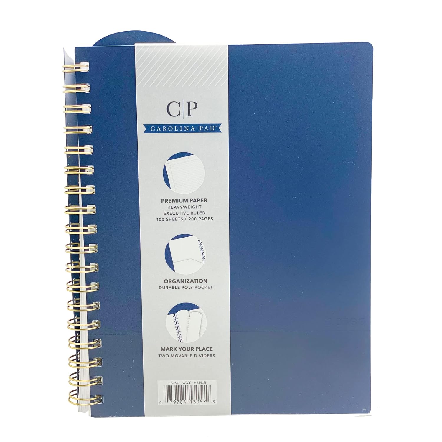 Carolina Pad Noted Neutrals Ideal Books | Metal Ring Spiral Notebook ...