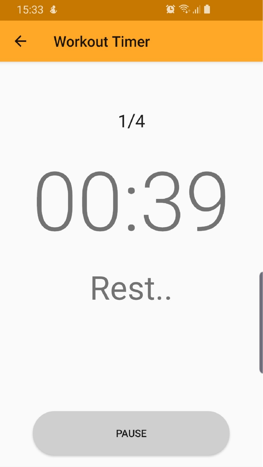 Workout Timer App on Amazon Appstore
