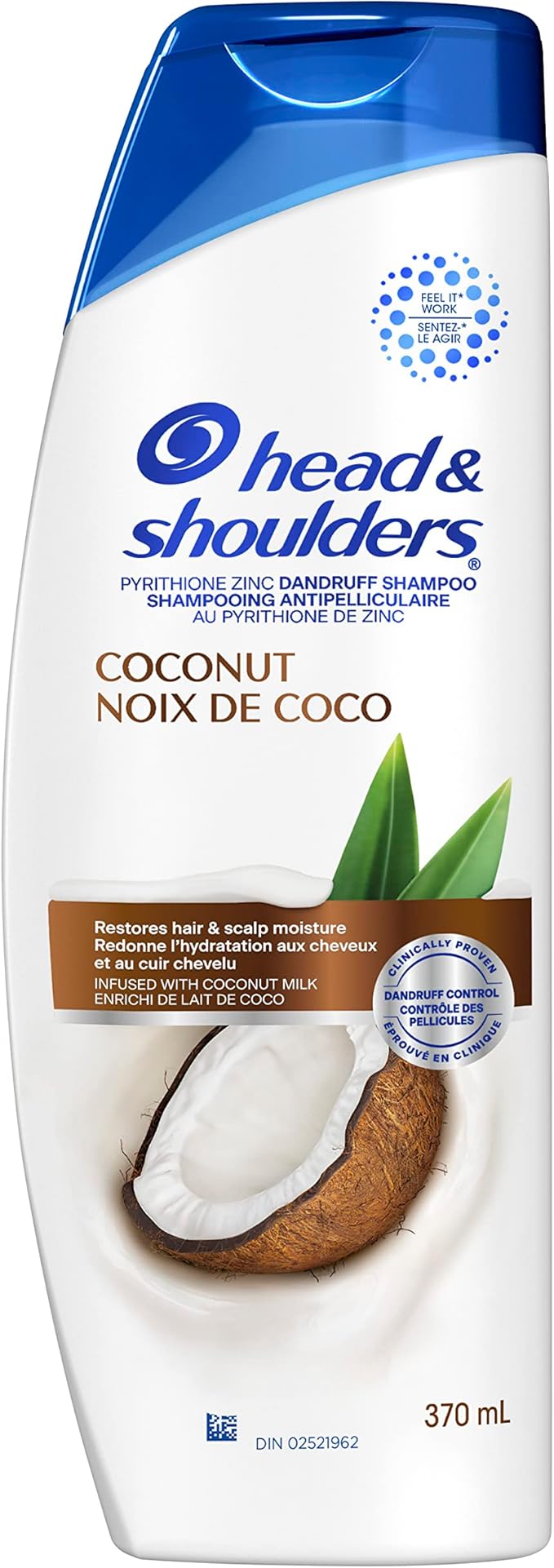 Head & Shoulders Coconut DailyUse AntiDandruff Paraben Free Shampoo