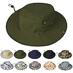 Sun Hats for Men Women Boonie Hat Foldable Fishing Hat UPF 50+ Bucket Hat for Fishing Hiking Garden Safari Beach