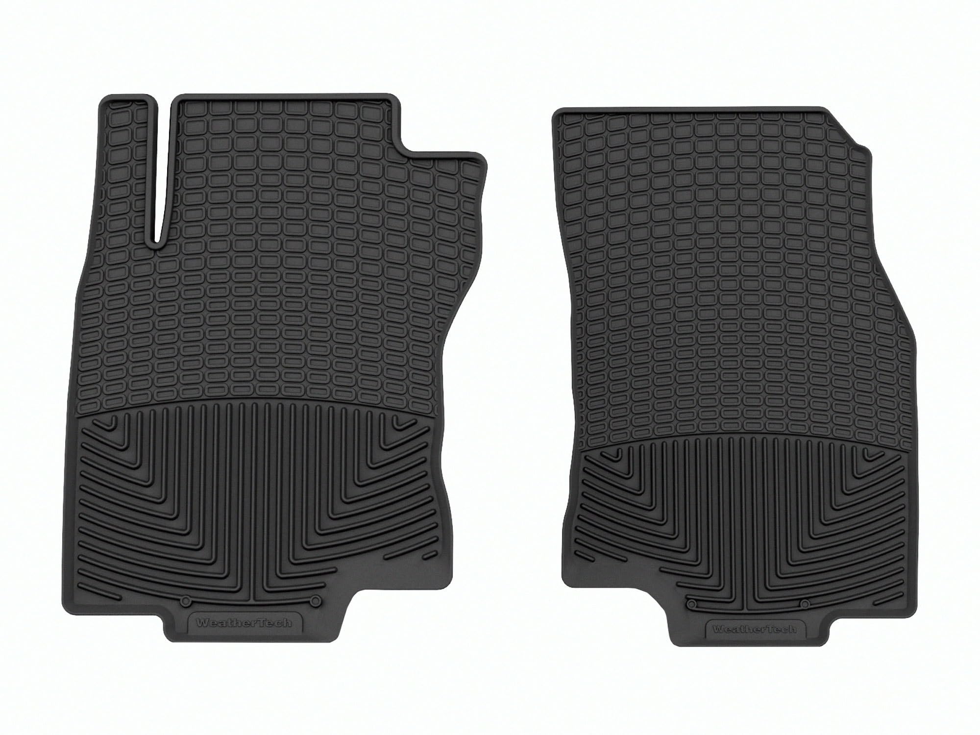 WeatherTech All-Weather Floor Mats for Nissan Rogue - 1st Row (W412), Black