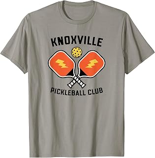 Knoxville Pickleball Club Pickle Ball Team Retro T-Shirt