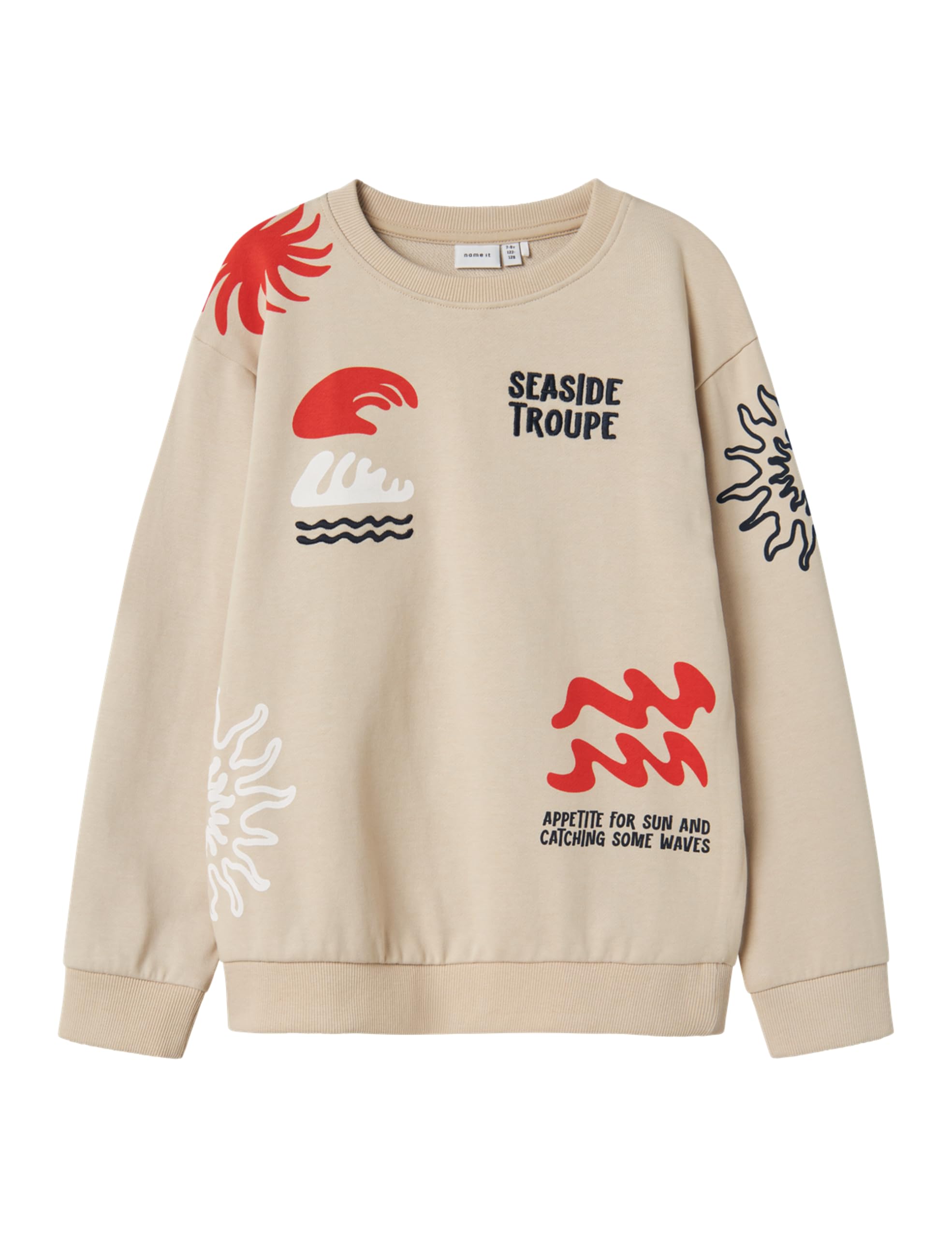 Sweatshirt col rond garçon NAME IT pull manches longues enfant - 4