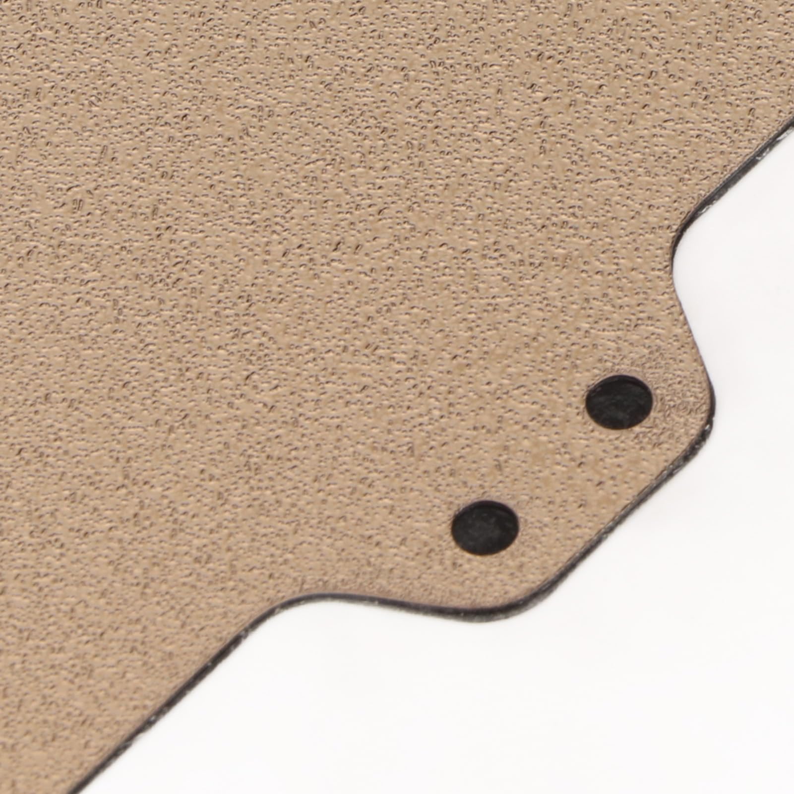 Tosuny Piastra in Acciaio PEI Testurizzata con Pellicola PEY per Stampante 3D 2.4, Piastra di Costruzione Flessibile per Tridente, Stampa PLA PETG ABS TPU, Fronte-retro, 11,8 X 11,8 Pollici (