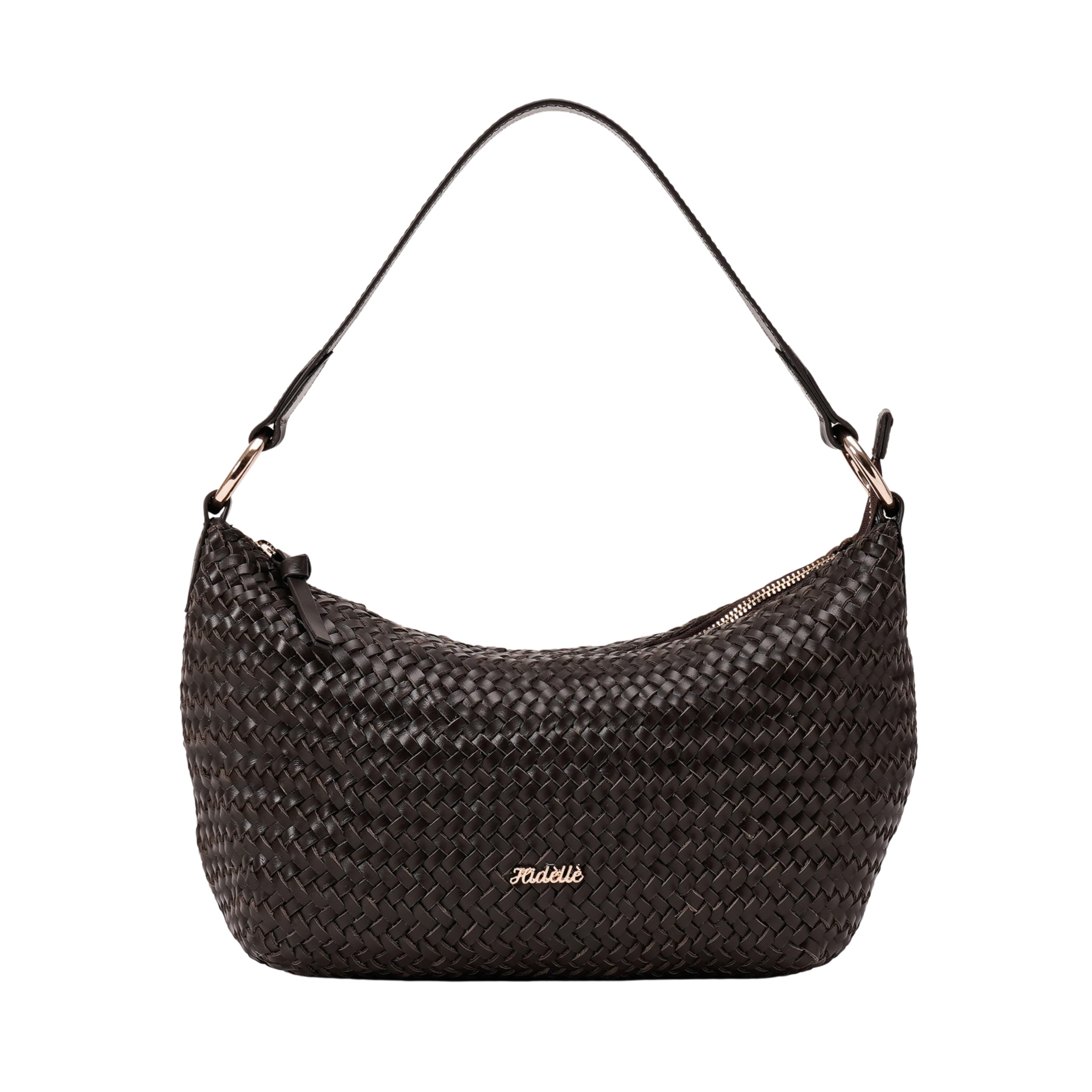 SIMONE SHOULDER BAG DARK BROWN-picture-22