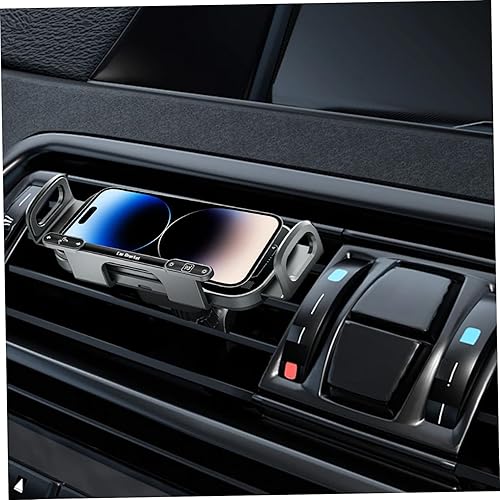 Miniatura 4 de Soporte giratorio de carga inalámbrica para automóvil con sujeción automática de 15 W de carga rápida para teléfono, control táctil, cargadores