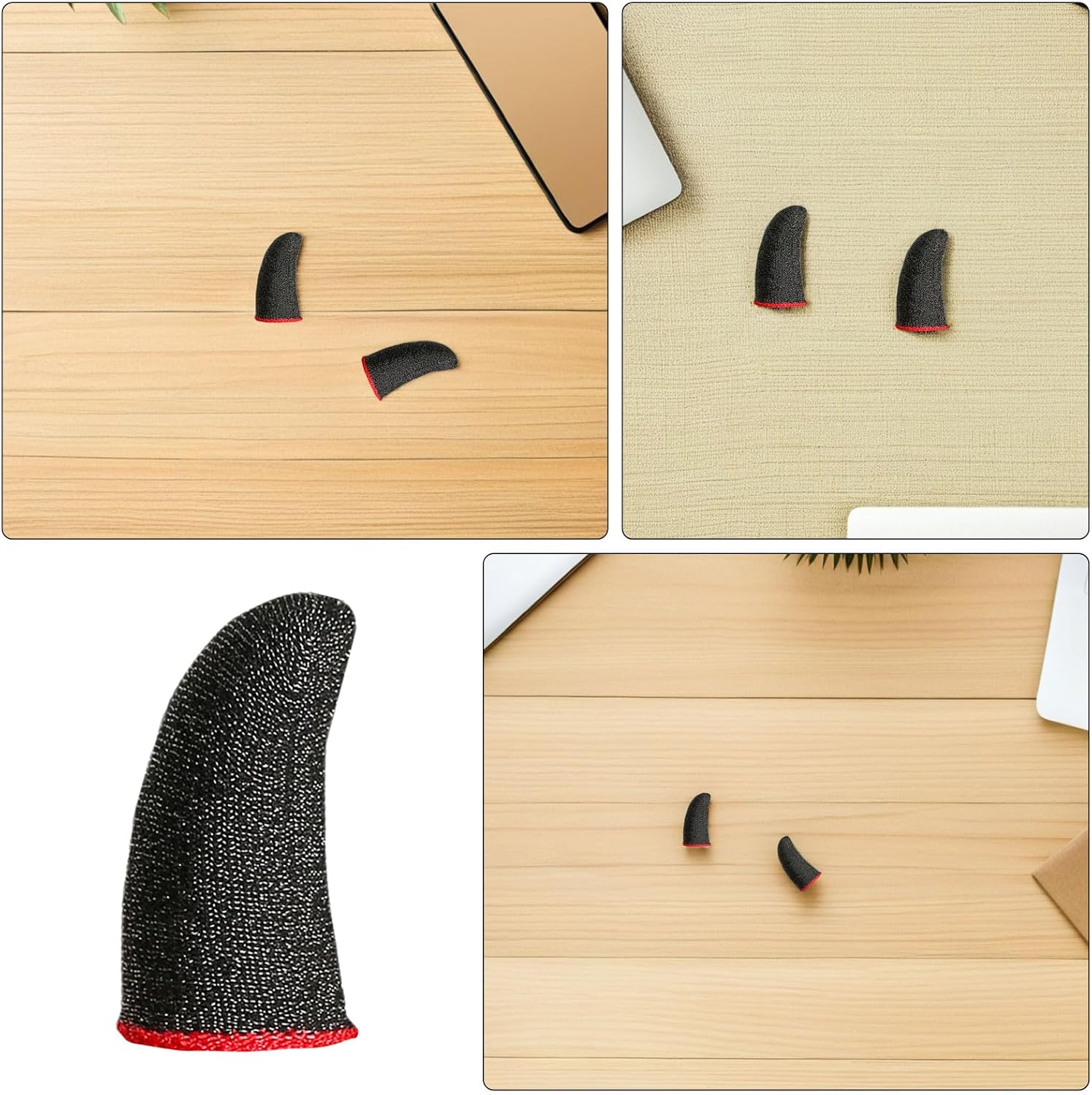 Gaming Finger Sleeves 100pcs for Mobile Phones and Consoles