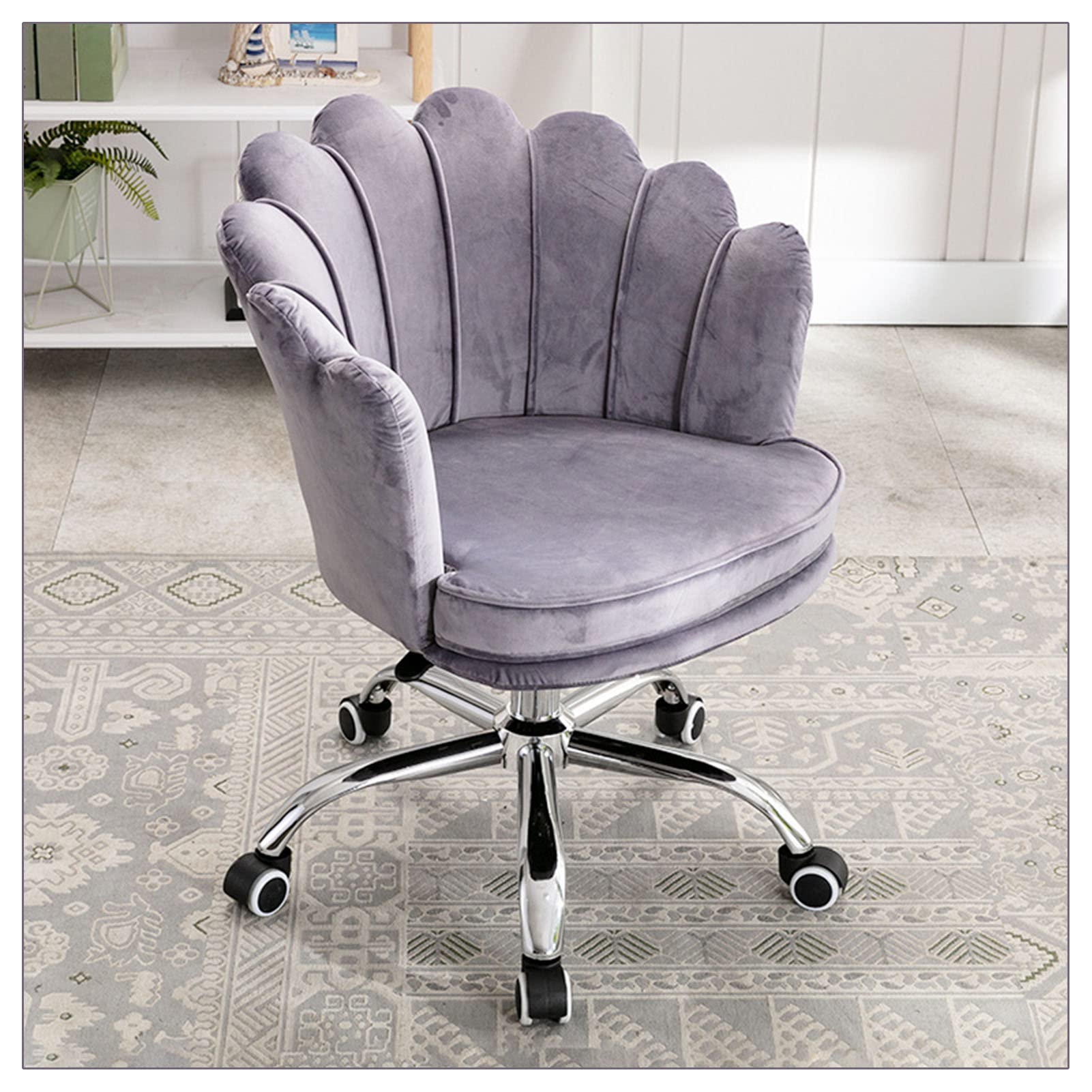 Chaise de bureau ergonomique contre le mal de dos assise pivotante réglable