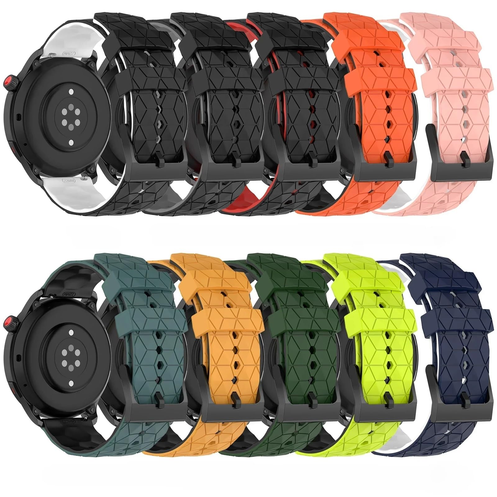 JDIME Cinturino Per Galaxy Watch 7 Ultra 47mm Swim Smart cinturino sportivo morbido e traspirante