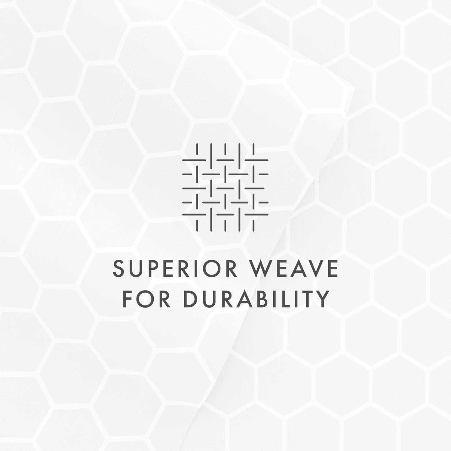 LINENS & HUTCH Sheet Set Patterned Microfiber Ultra Soft Bedding in Honeycomb - Queen Honeycomb Light Gray