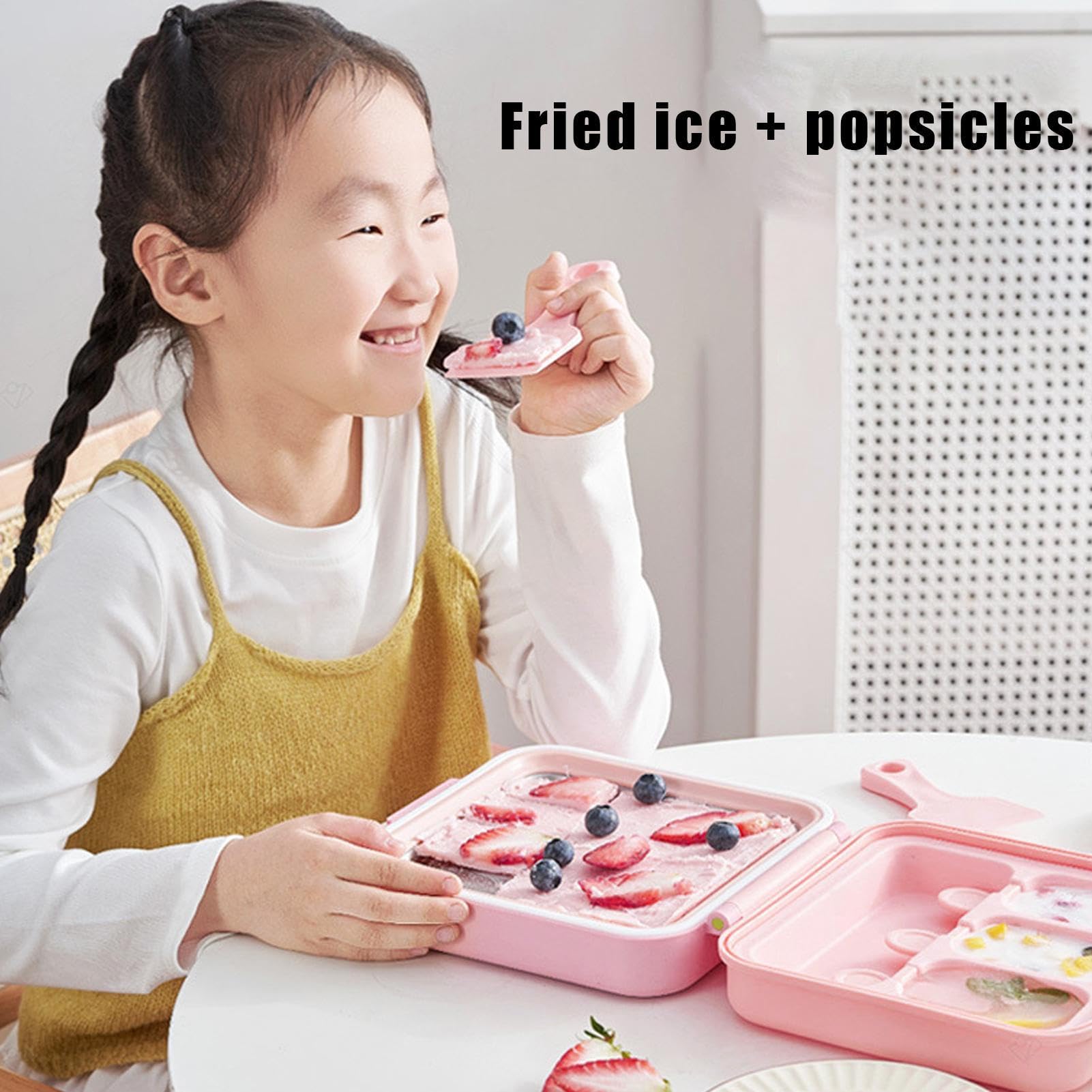 Moules À Esquimaux Glacés 2 en 1 Machine à Glace Réutilisable