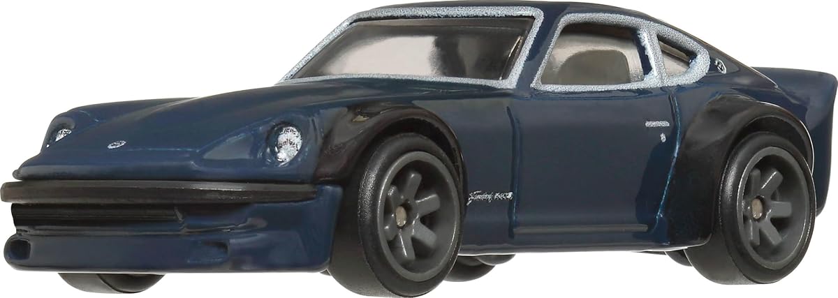 Hot Wheels Premium Car Culture Collectible Toy Car, 1:64 Scale Die-Cast Nissan Fairlady Z, Japan Historics 4 Vehicle with Real Riders Tires