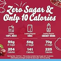 Vista 5 de Crystal Light Granada de cereza natural, cajas de 10 unidades (paquete de 4)