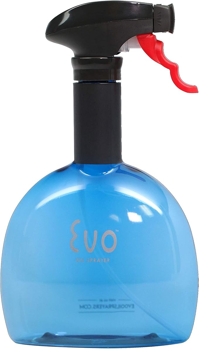 Evo Oil Sprayer Bottle, NonAerosol for Olive Oil and