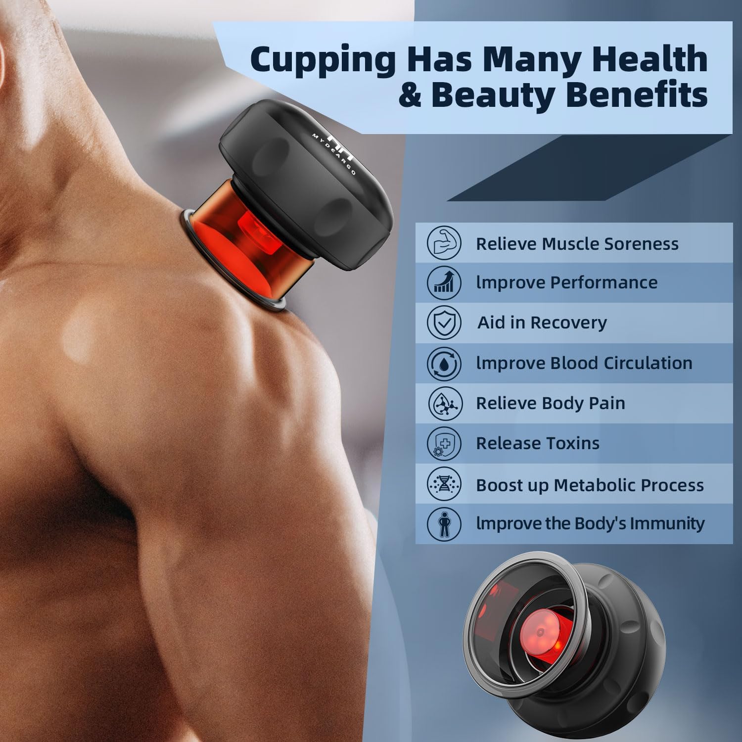 2 Electric Cupping Therapy Set