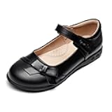 Girls School Uniform Shoes Mary Jane Dress Flats(Little Kid/Big Kid)