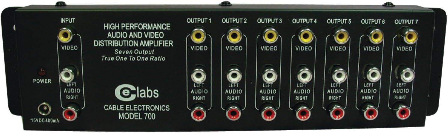 Cable Electronics Labs AV 700 Prograde Composite A/V Distribution Amplifier