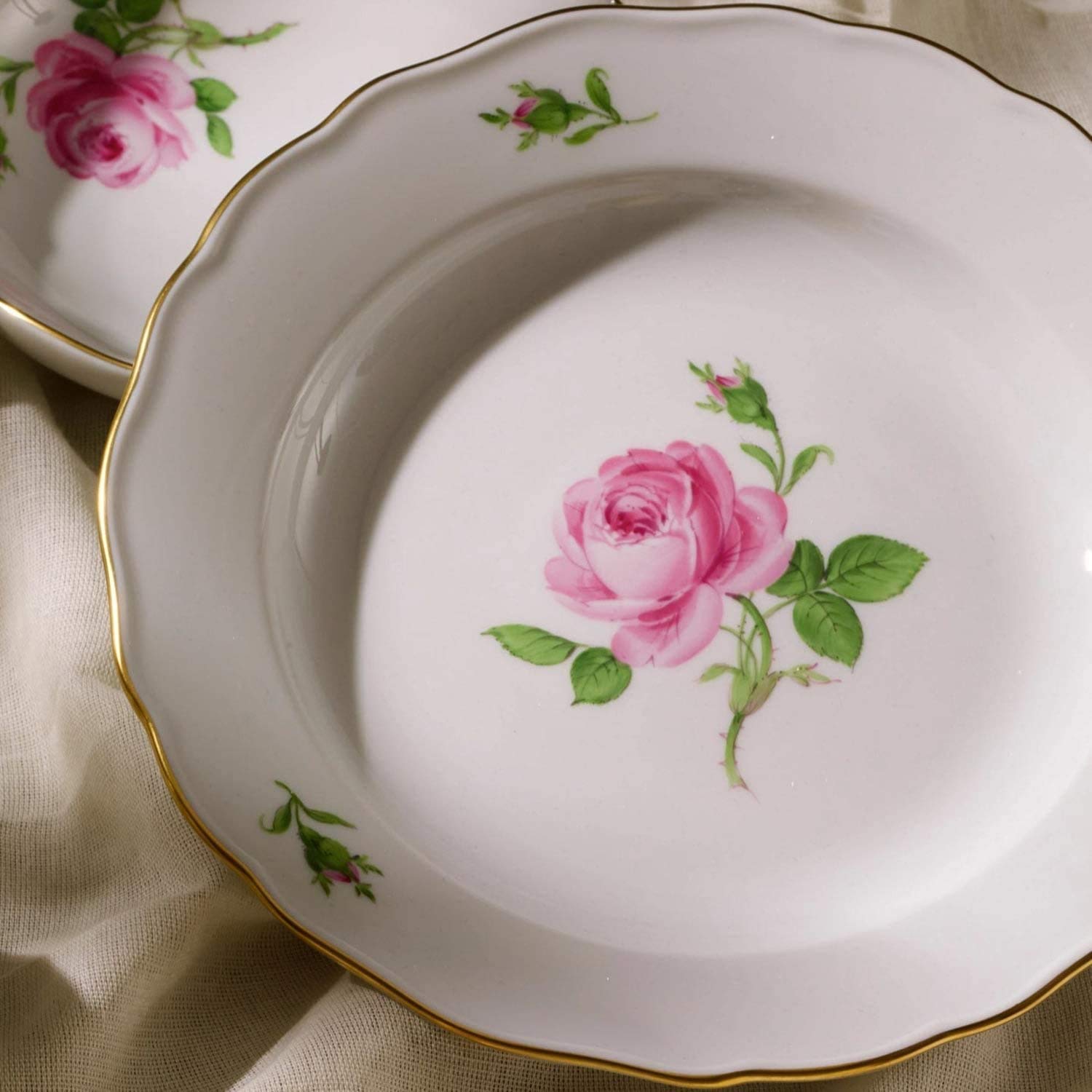 Amazon | 【正規輸入品】 マイセン ［MEISSEN］ マイセンのバラ(ピンク 