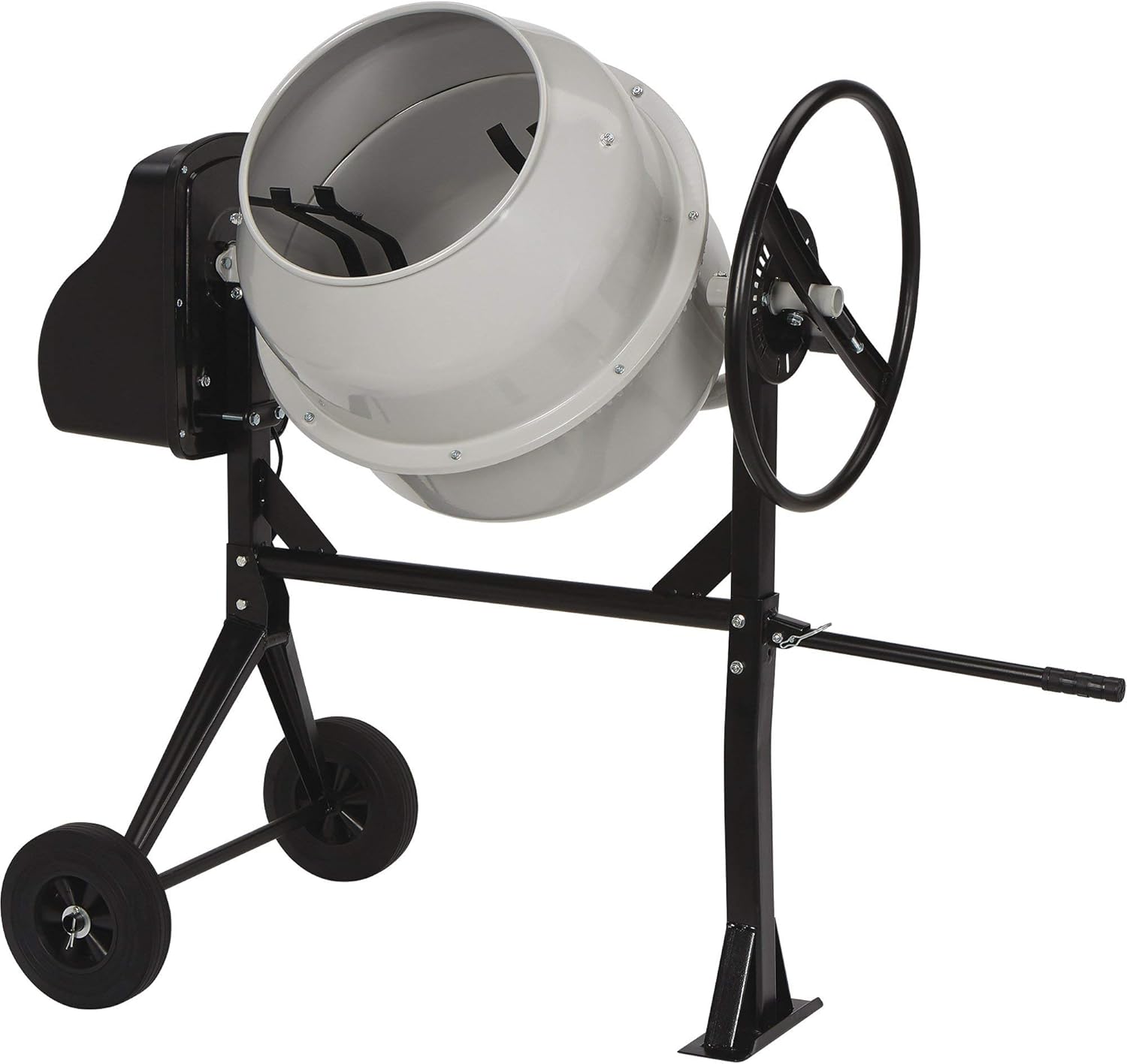 Klutch Portable Electric Cement Mixer - 4.25 Cu. Ft. Drum : Klutch: Tools & Home Improvement