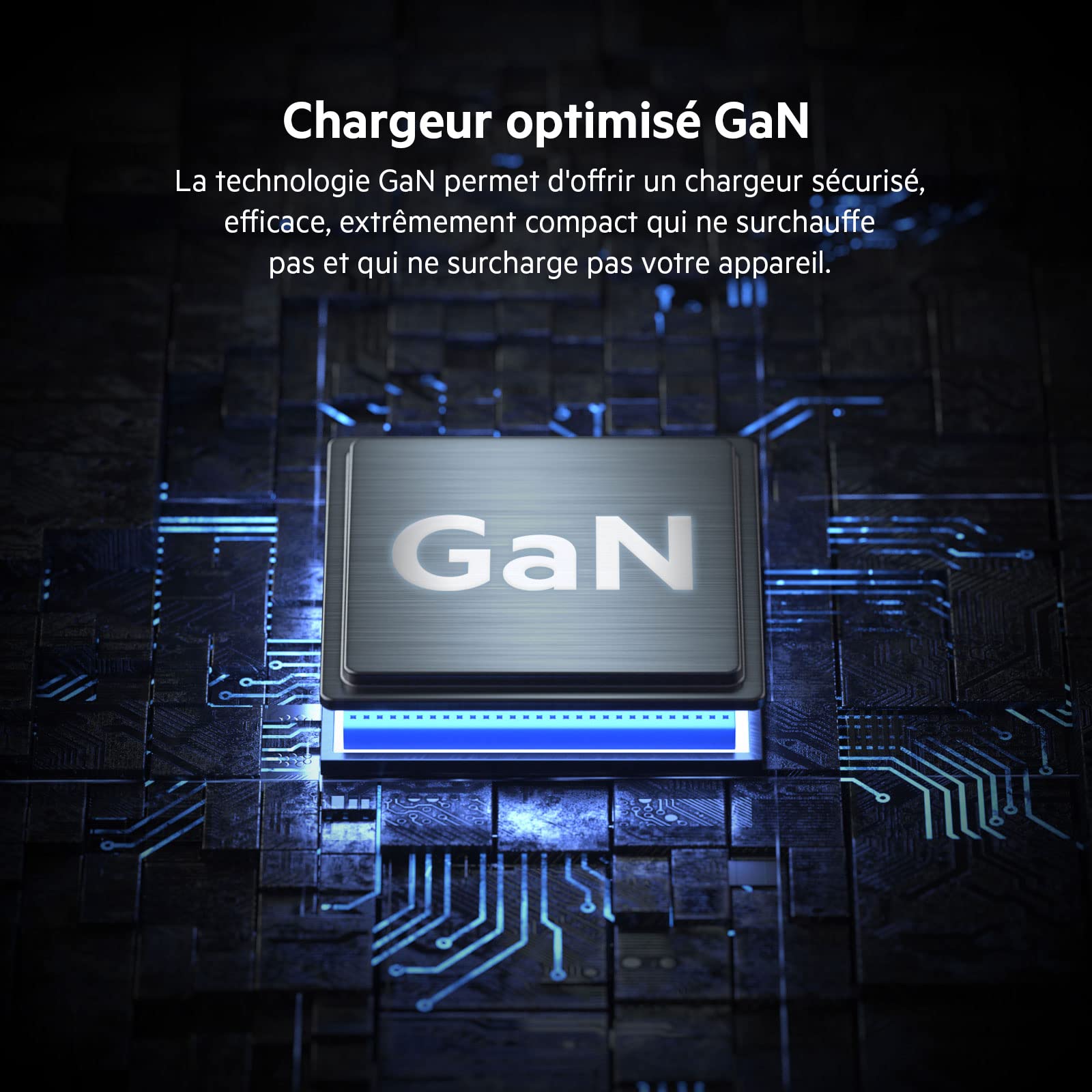 Belkin BOOST CHARGE PRO GaN Adaptateur secteur Technologie PPS et GaN 65 Watt Fast Charge, PD 3.0 2 connecteurs de sortie (2 x