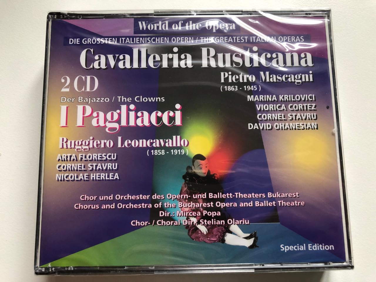 LEONCAVALLO/MASCAGNI - I PAGLIACCI/CAVALLERIA RUSTICANA (2 CD) [Audio CD]