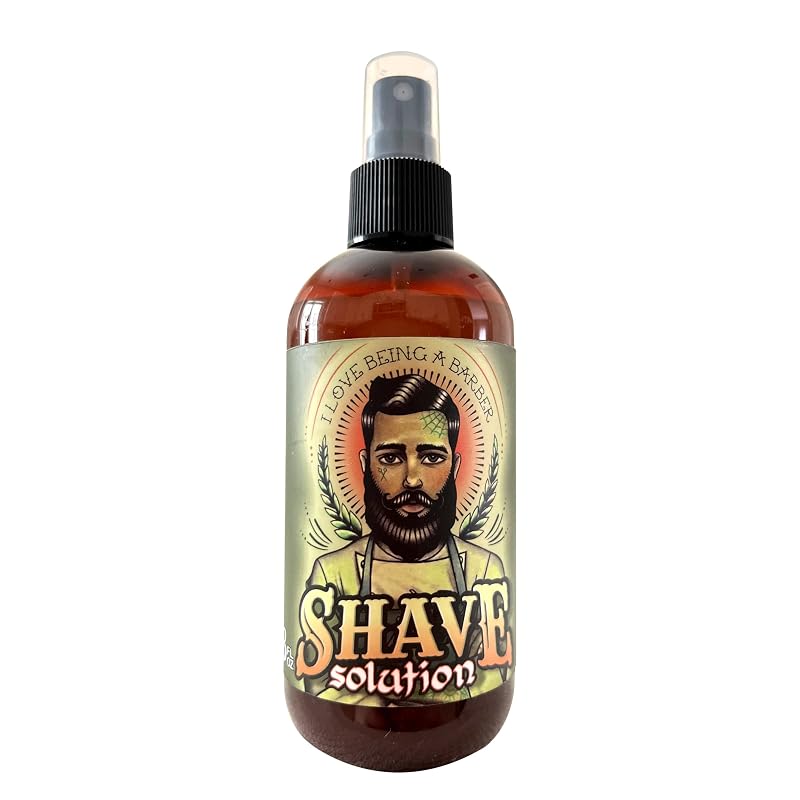 HAIRFUSION I Love Being a Barber Gel de Barbear Transparente em Spray, 240 mL