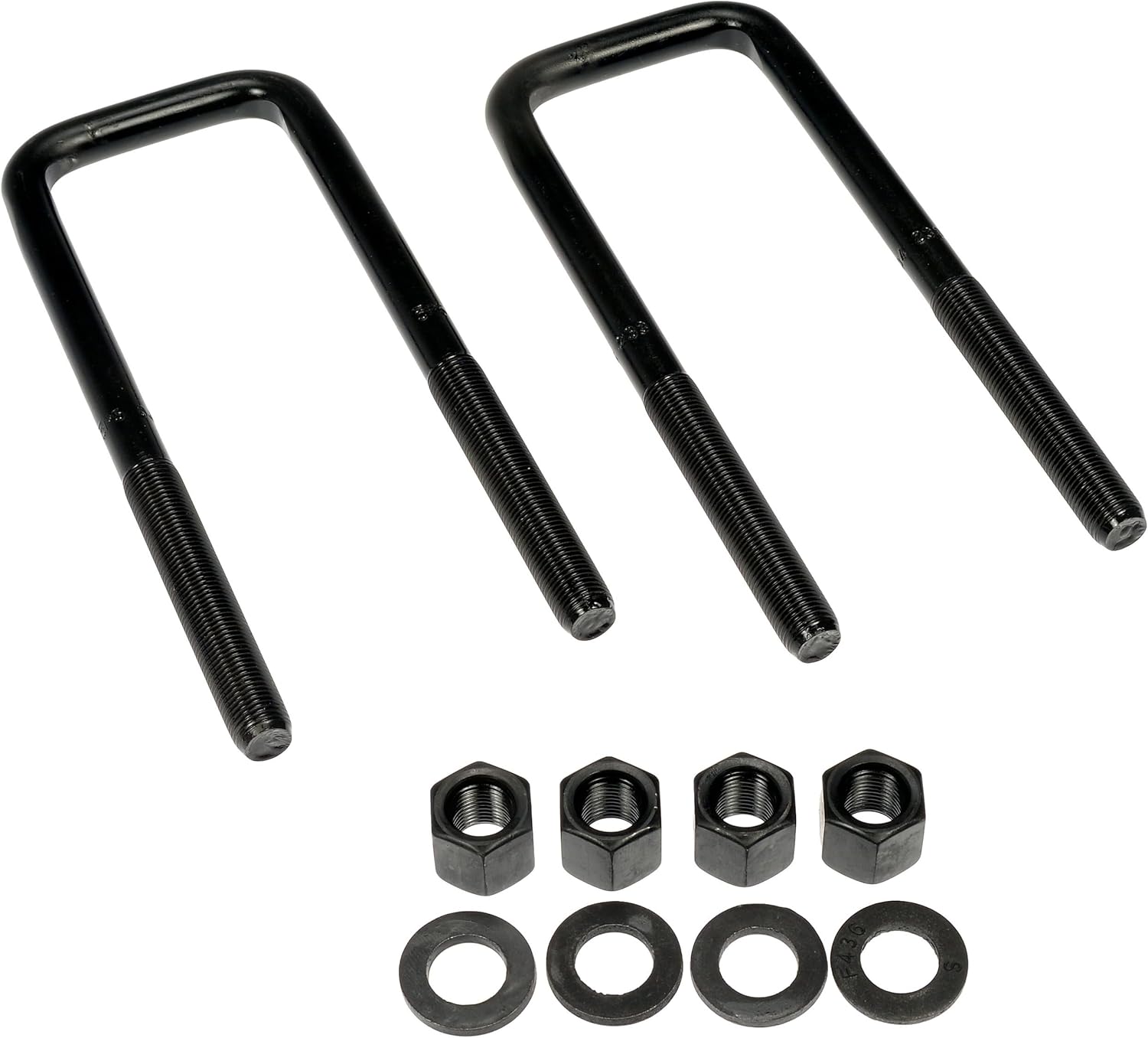 Rear Leaf Spring Axle U-Bolt Kit Compatible With GMC Sierra 1500 HD 2006 2005 2004 2003 2002 2001 P-5137876
