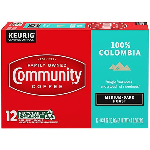 Miniatura 3 de Community Coffee - 72 cápsulas de café 100% Colombia, tostado medio oscuro, compatible con cafeteras Keurig 2.0 K-Cup, 12 unidades (paquete de 6)
