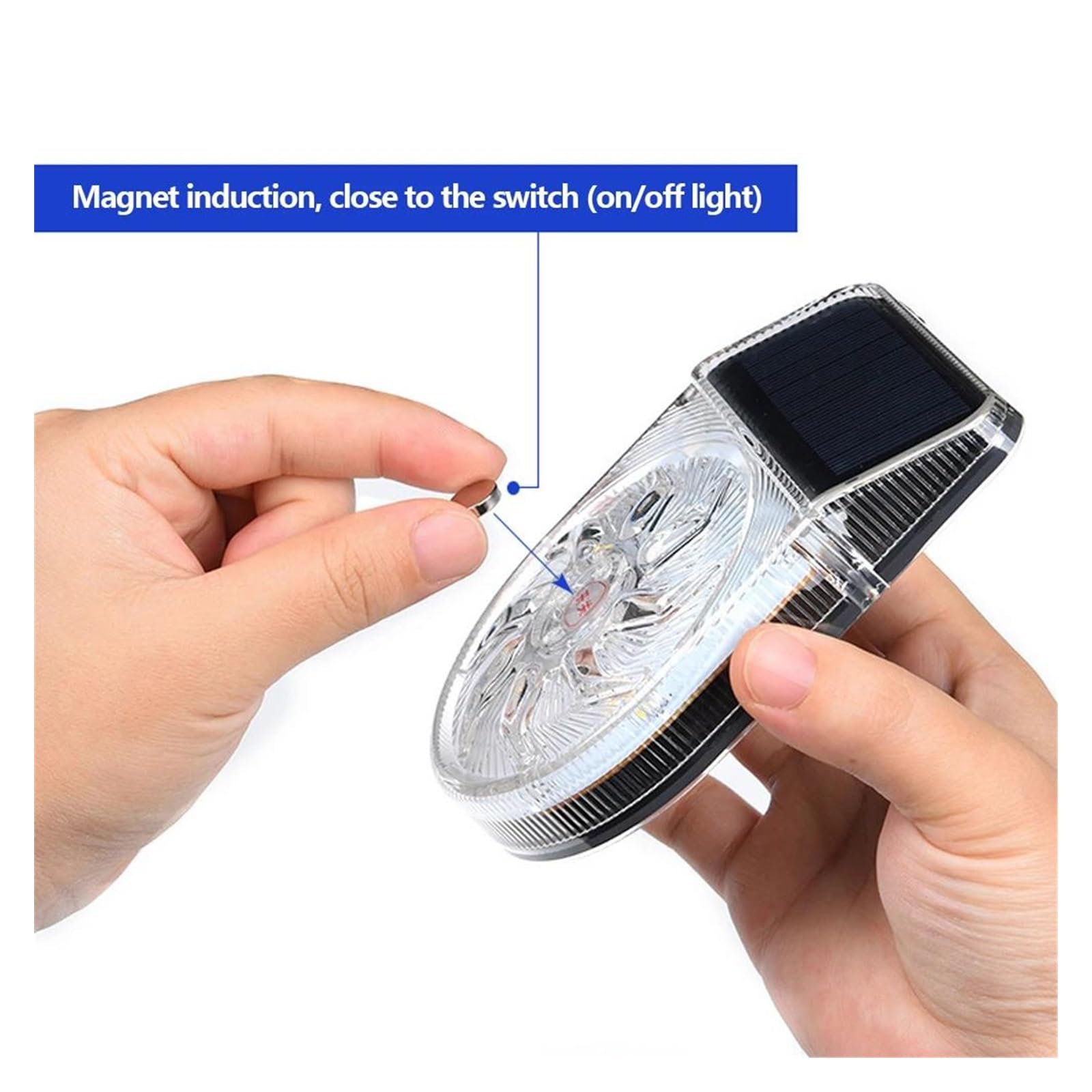 Blocchi luci antinebbia Luce Di Avvertimento Sensore Intelligente Luce Solare Burst Luce Anti-collisione Lampeggiante Luce Di Parcheggio Per Camion Di Grandi Dimensioni