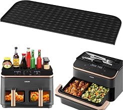 Cosori Hot Air Fryer 2 Chambers Airfryer Accessory for Dual Blaze TwinFry | Hot Air Fryer Accessories Storage Rack Silicone Mat for Cosori Dual Blaze TwinFry 8.5L - 10L