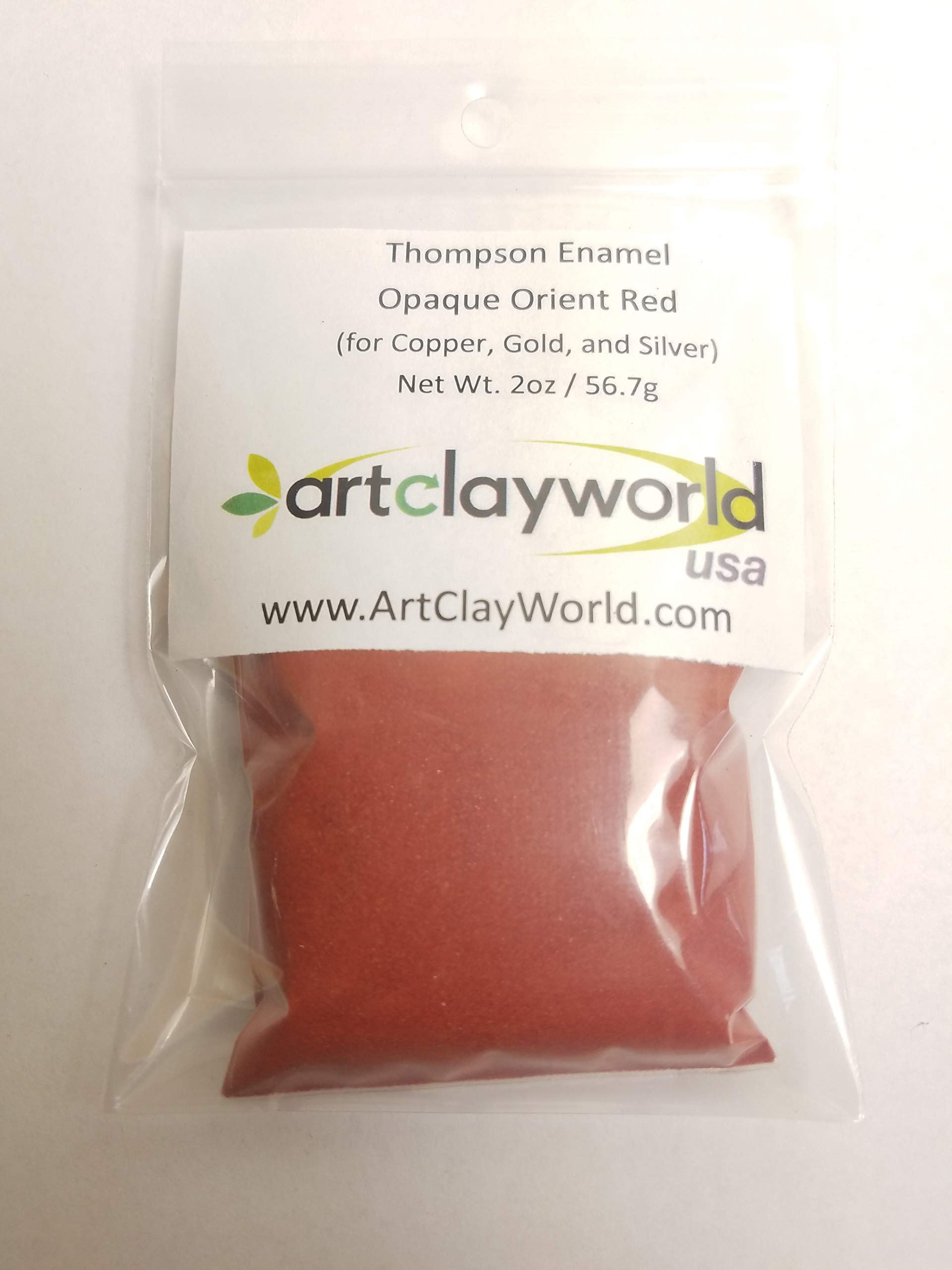 Orient Red Enamel, Opaque, 2oz