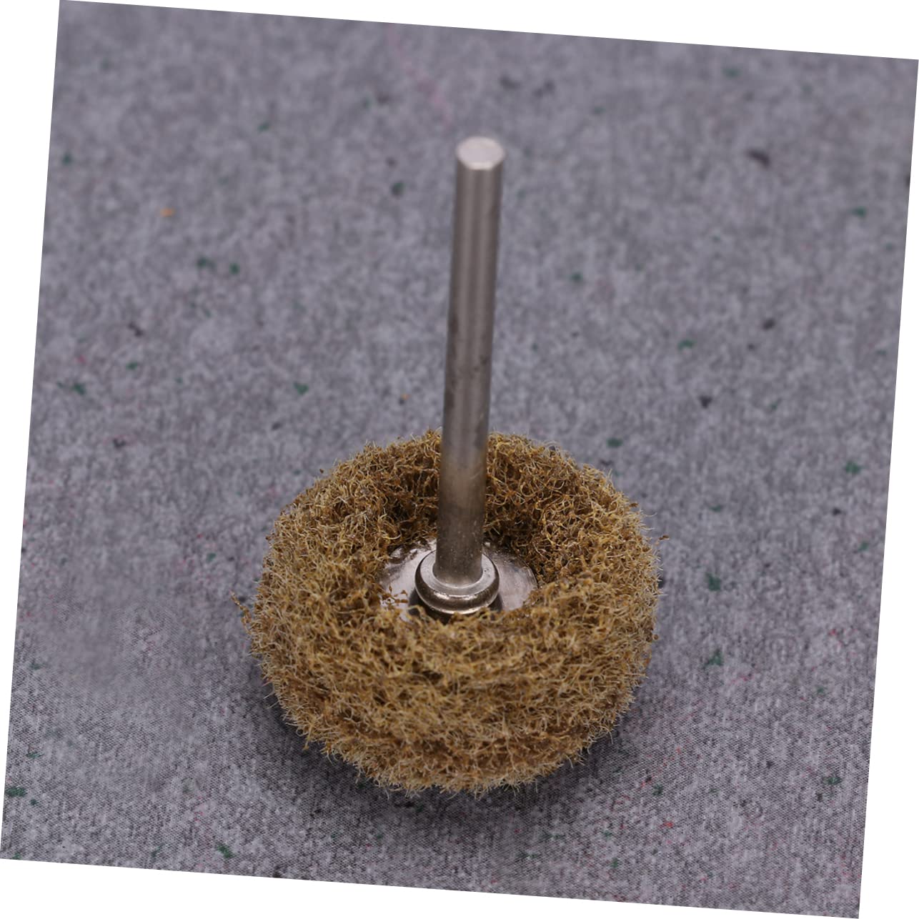 Gadpiparty Double Layer Scouring Pad Sanding Head Polishing Tool for Jewelry Home and Shop Use
