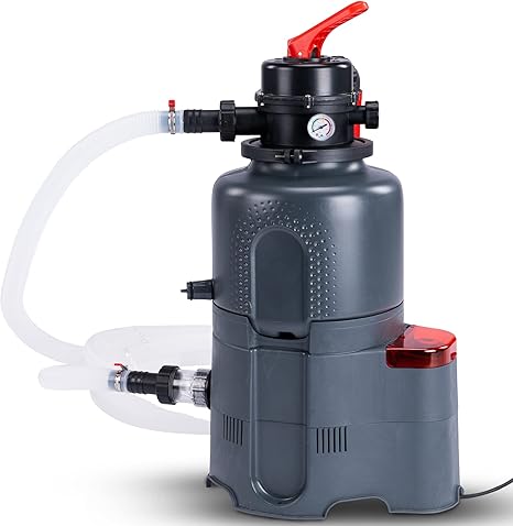 HAFIX® Sandfilter Poolfilter Filterpumpe Pumpleistung für 4m³/h + Timer