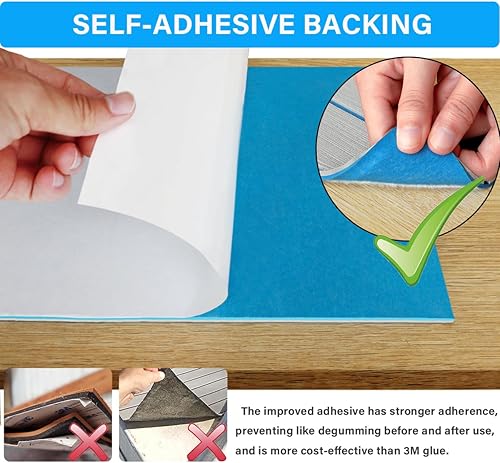 Miniatura 4 de Alfombra de espuma EVA para cubierta de 94 x 453516 de teca sintética, antideslizante, autoadhesiva, tapete de espuma para lanchas de motor, pontón,