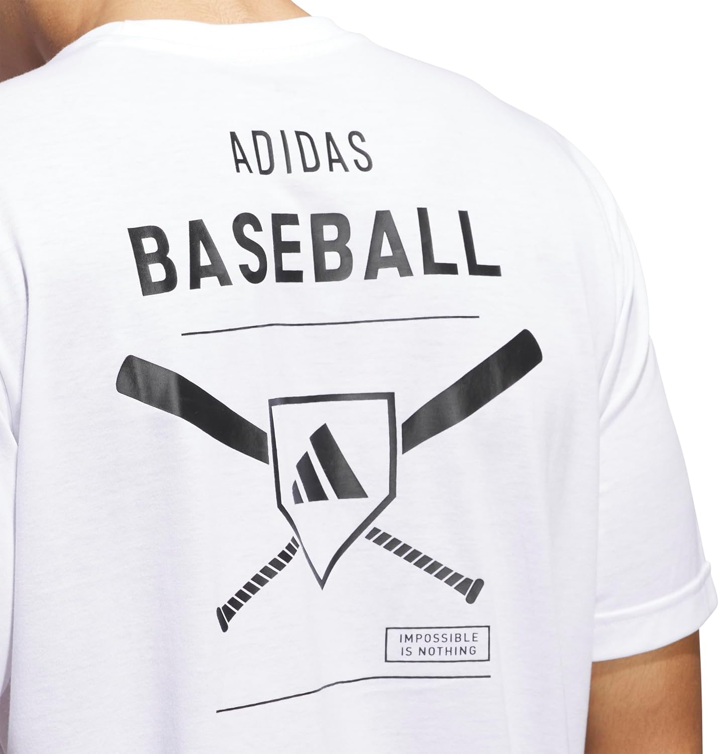 Adidas Mens Baseball Graphic T-Shirt - Image 5