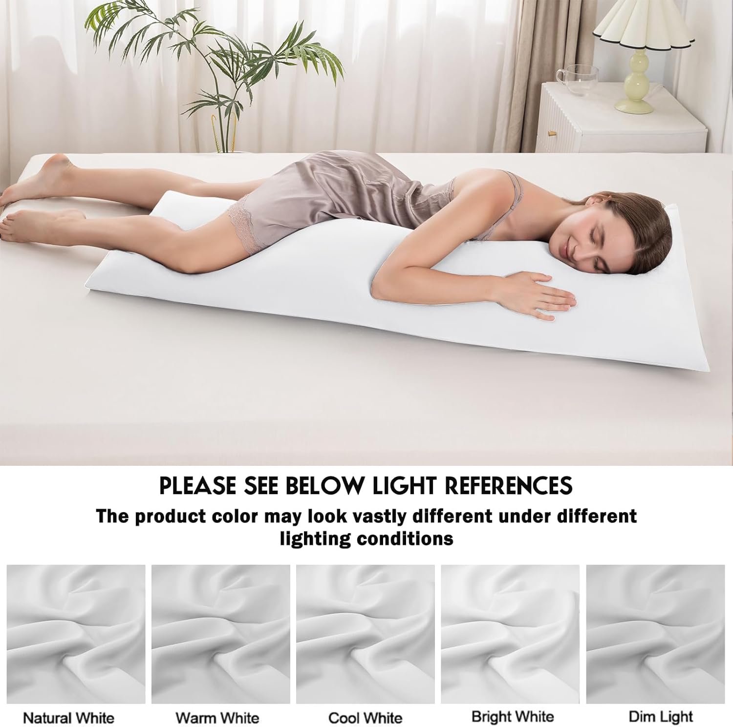 Body Pillow Cases & 2 Pack Twin Waterproof Mattress Protector