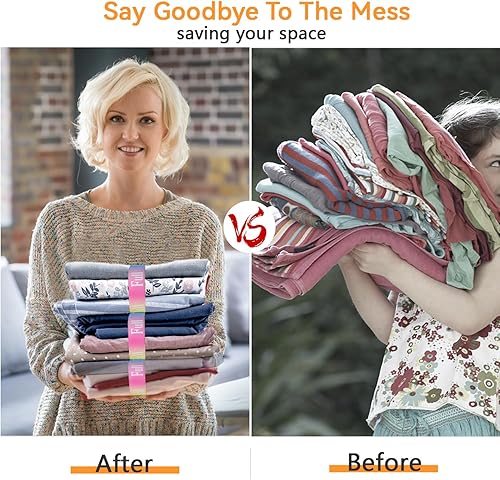 Miniatura 4 de Bandas organizadoras de sábanas, 8 piezas, bandas organizadoras de sábanas para armario de lino, tamaños King, individual, matrimonial, queen,