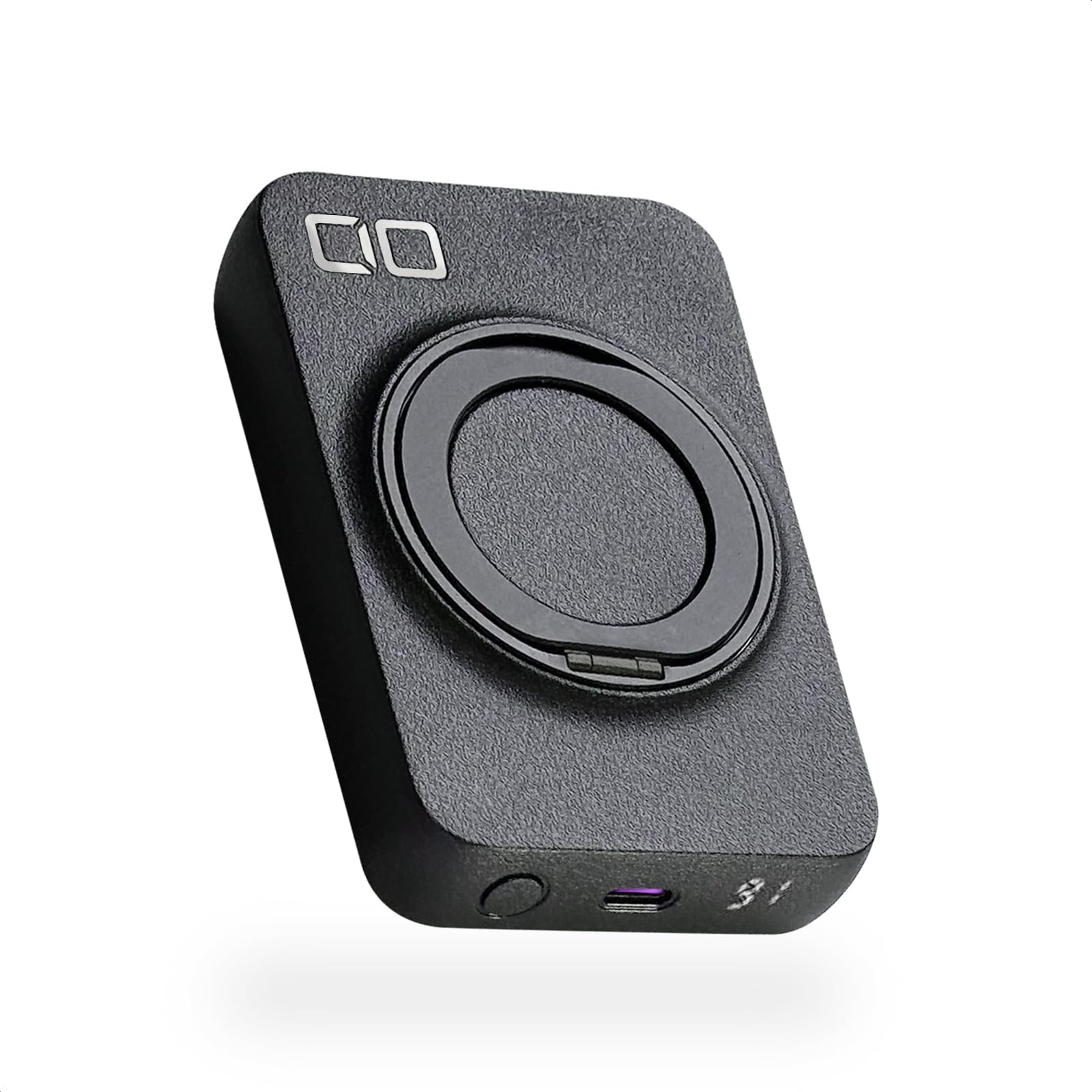CIO モバイルバッテリー ワイヤレス充電 iPhone 17 / 16 / 15 マグネット Apple Watch AirPods pro タイプC 5000mAh 軽量 小型 薄型/USB Type-C SMARTCOBY Ex02 Wireless Charger(Magnet & Watch) plus Stand商品画像