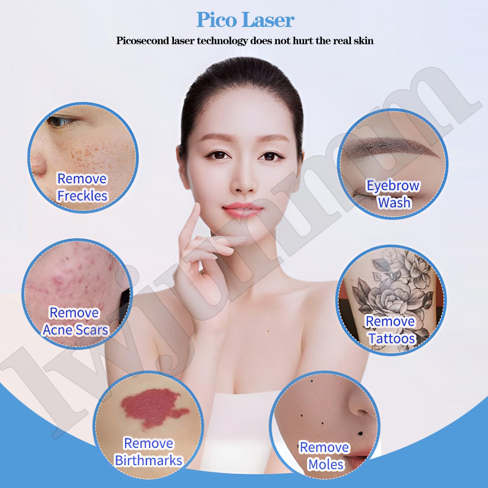 Macchina per la depilazione Laser a diodi 2 in 1 con manipolo ND YAG a picosecondi, | 755/808/1064 nm 3 λ epilazione permanente, rimozione tatuaggi & macchie pigmentarie, dispositivo estetico saloni pro