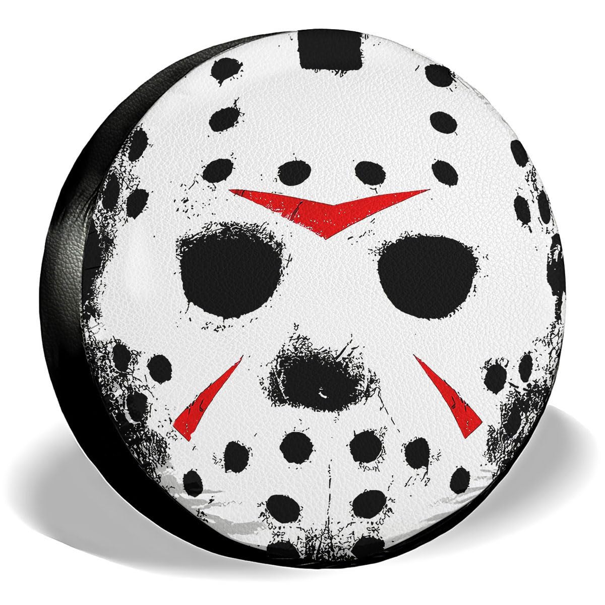 GENANY Masked Horror Father's Day PVC Spare Tire Cover for RV Trailer, Waterproof, Size 14 Fits 24-27 Inch