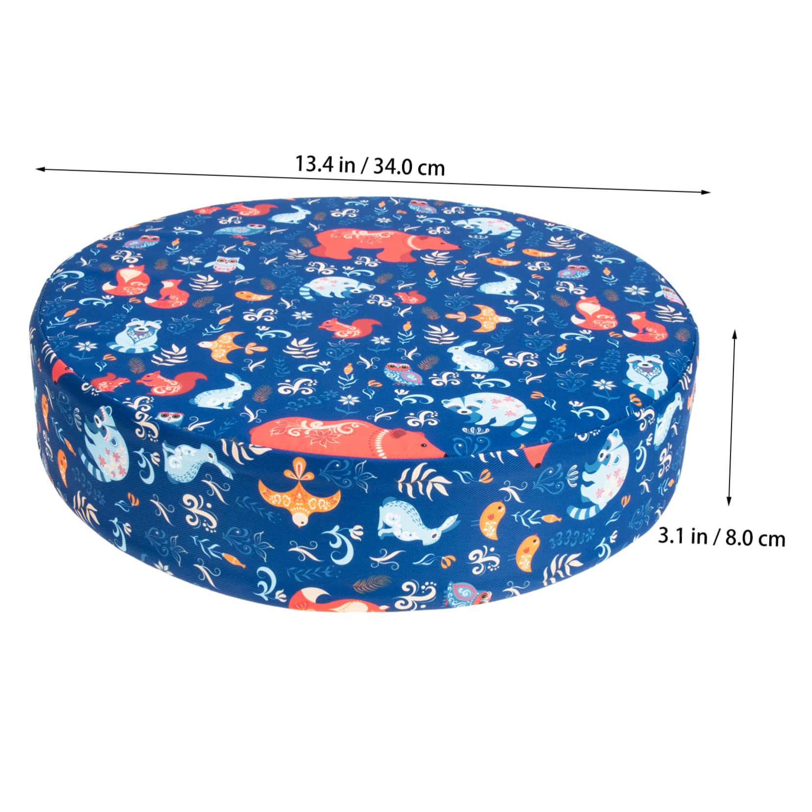 Asiento Elevador Cojín Redondo Azul, Mesa de Comedor Infantil