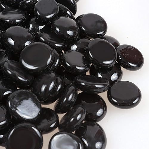 Miniatura 4 de Grava reflectante de vidrio de fuego de alto brillo, gemas de fuego, gotas de fuego, piedras de vidrio de fuego, cuentas para pecera, acuario,